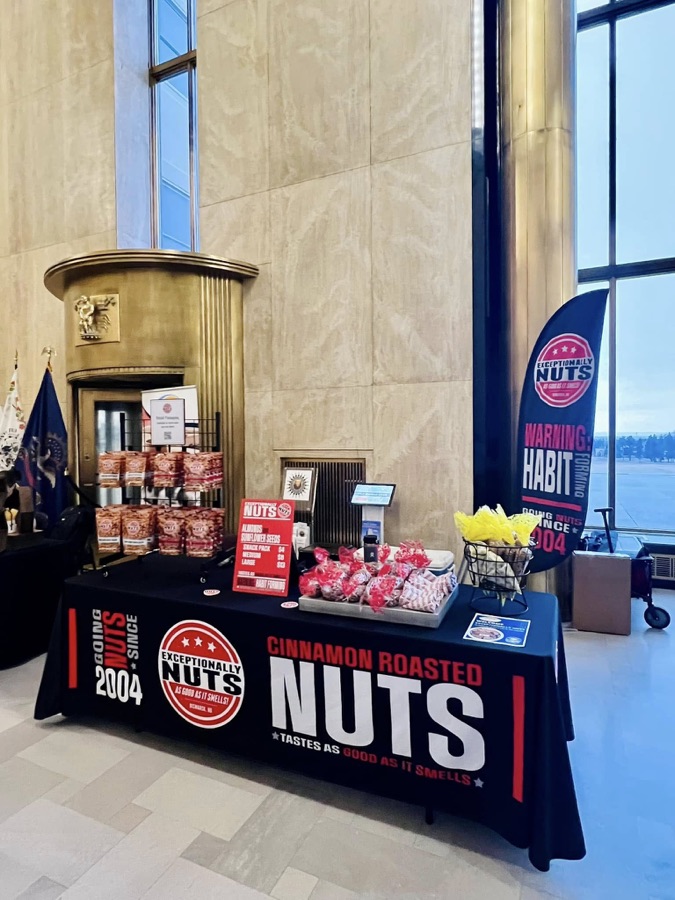 Exceptionally Nuts at the North Dakota Capitol